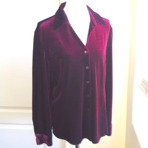 Luxurious Velour Shirt